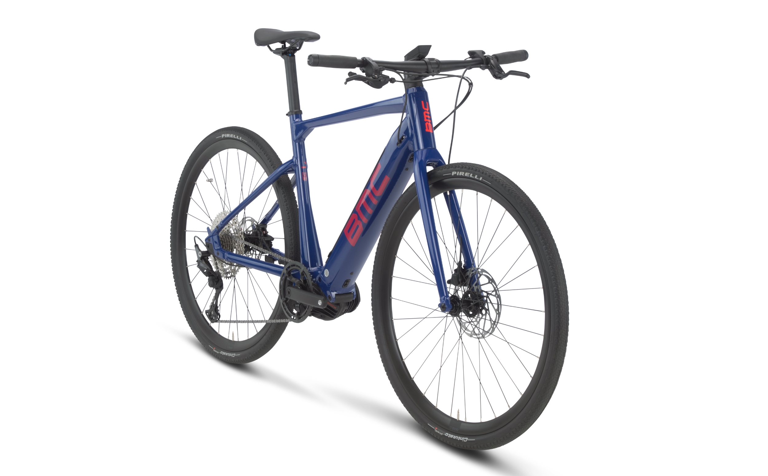 BMC Alpenchallenge AMP AL ONE Bosch Performance Line CX 625Wh BMC Alpenchallenge AMP AL ONE Bosch Performance Line CX 625Wh Diamant Seitenansicht diagonal vorne