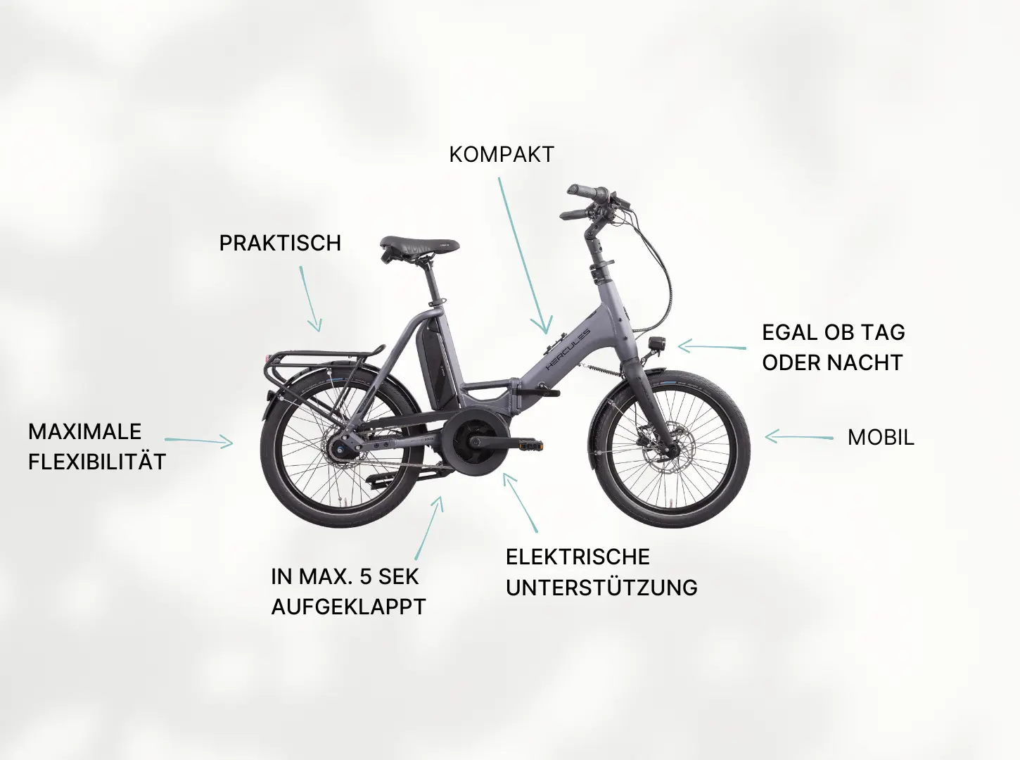 Hercules Faltrad Futura Fold Hercules Faltrad Vorteile