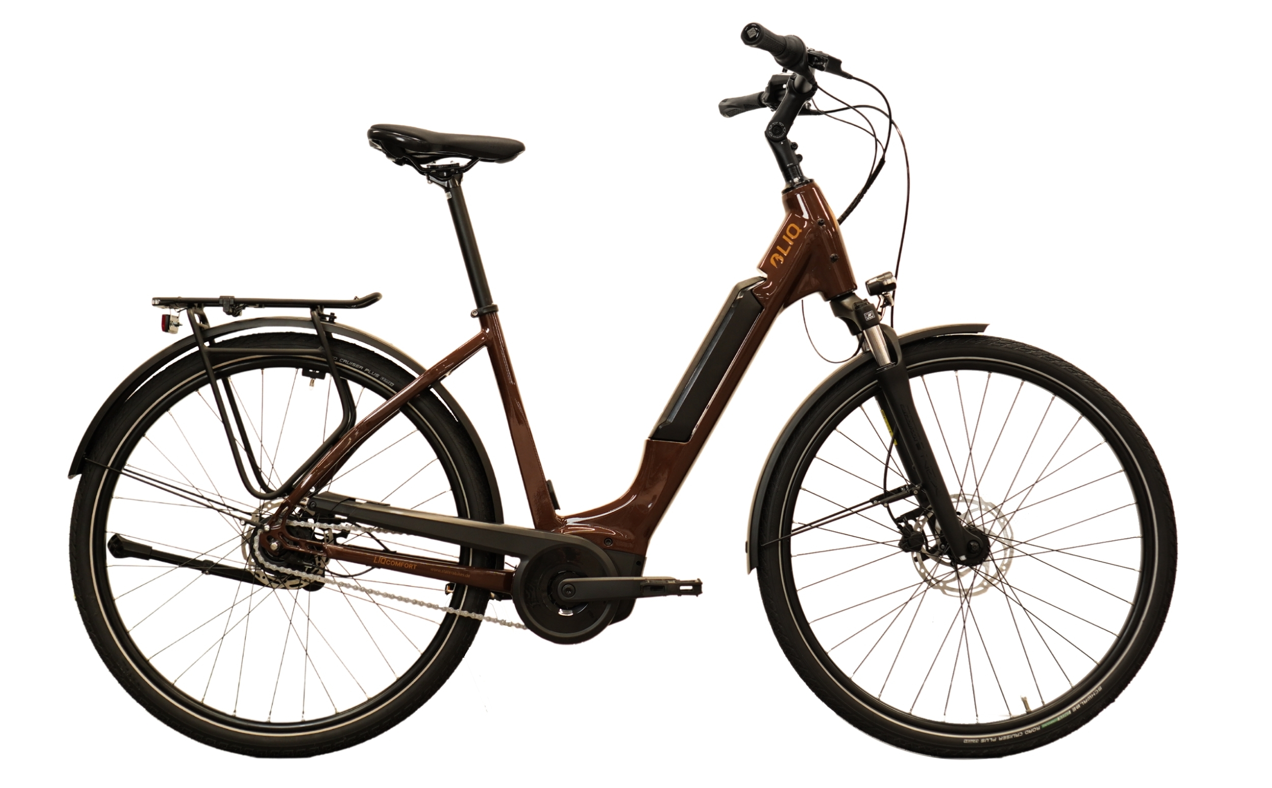 LIQBike Comfort Bosch Active Line Plus 545Wh Freilauf LIQBike Comfort Bosch Active Line Plus 545Wh Freilauf Wave Seitenansicht rechts