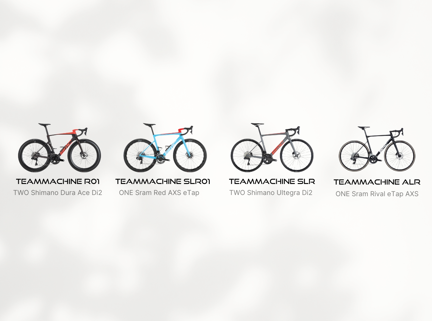 BMC Teammachine BMC Teammachine Ăśbersicht Ausstattungsvarianten