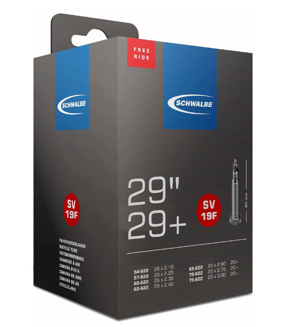 Schwalbe binnenband 29" / 29"+ SV 19F Freeride  Schwalbe binnenband 29" / 29"+ SV 19F Freeride